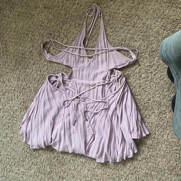 Free People Lilac Backless Dress - Picture 3 of 3